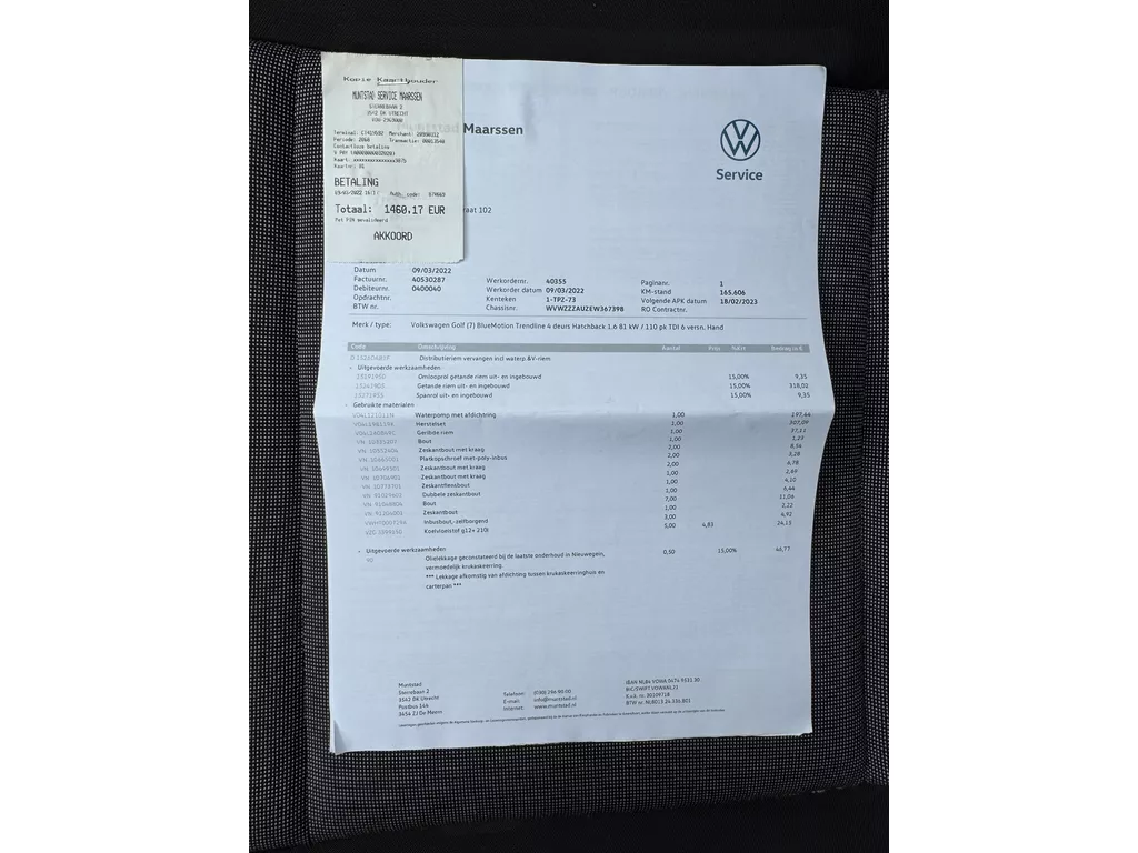 Volkswagen Golf 1.6 TDI Trendline BlueMotion Volkswagen Golf 1.6 TDI Trendline BlueMotion